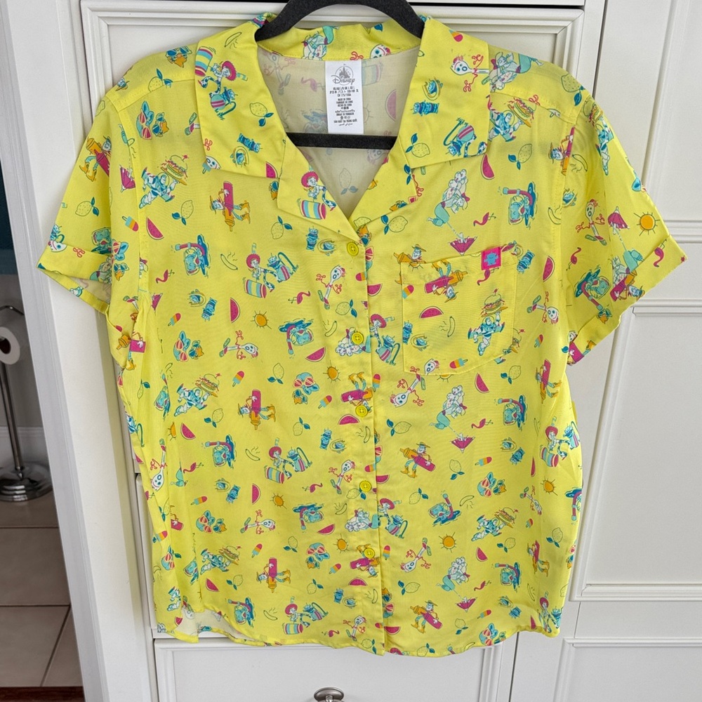 Disney Vibrant Yellow Character Shirt - Picture 8 of 9